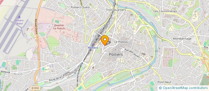 localisation de l'entreprise PICTA-IT  POITIERS