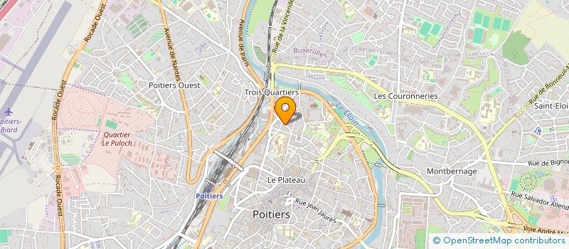 localisation de l'entreprise PICTA'VART à POITIERS