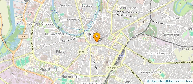 localisation de l'entreprise PICTAHOME 2 à NIORT