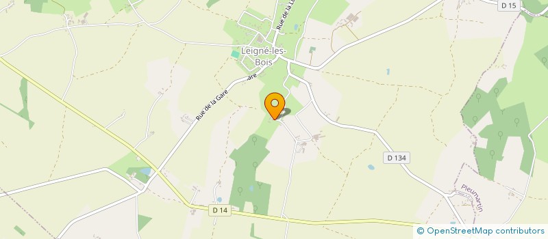 localisation de l'entreprise PICTAVIA CORDA  LEIGNE-LES-BOIS