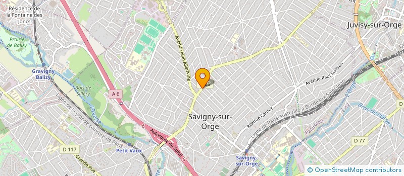 localisation de l'entreprise PICTH SECURITE PRIVEE à SAVIGNY-SUR-ORGE