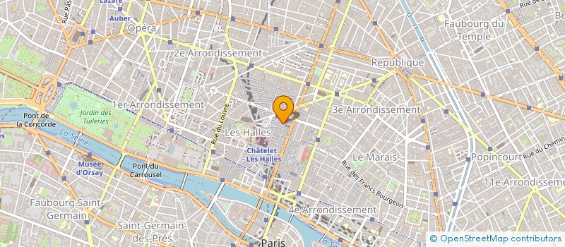 localisation de l'entreprise PICTIS à PARIS