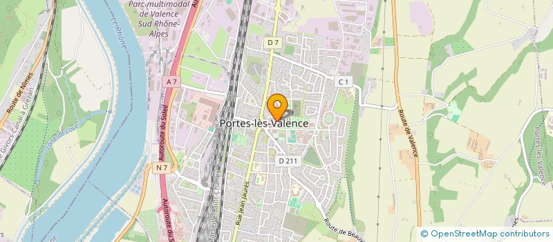 localisation de l'entreprise PICTO + à PORTES LES VALENCE