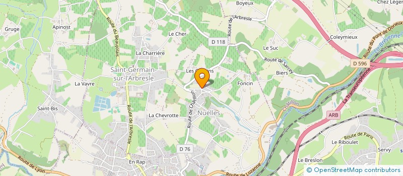 localisation de l'entreprise PICTO CONSEIL  SAINT-GERMAIN-NUELLES