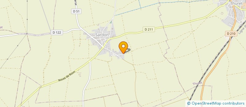 localisation de l'entreprise PICTOFORME  SARDON