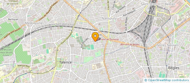 localisation de l'entreprise PICTOLAB  TALENCE