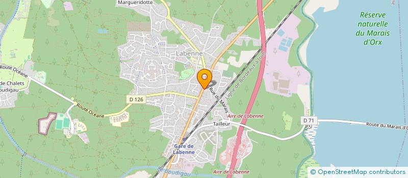 localisation de l'entreprise PICTOMATIC  LABENNE