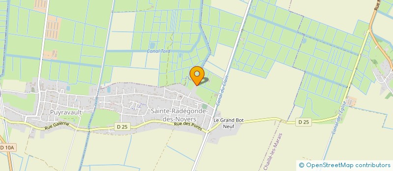 localisation de l'entreprise PICTONS SERVICES  SAINTE-RADEGONDE-DES-NOYERS