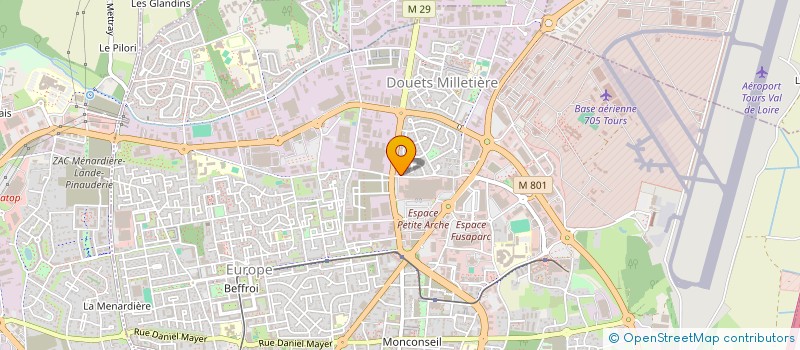 localisation de l'entreprise PICTOR ULTRA GRAPHIQUE à TOURS