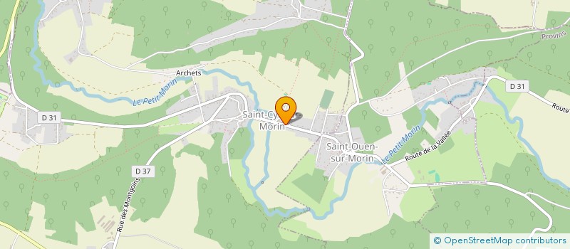 localisation de l'entreprise PICTRA  SAINT-CYR-SUR-MORIN