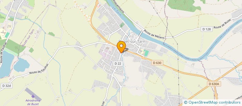 localisation de l'entreprise PICTURA COLOR  BUZET-SUR-TARN