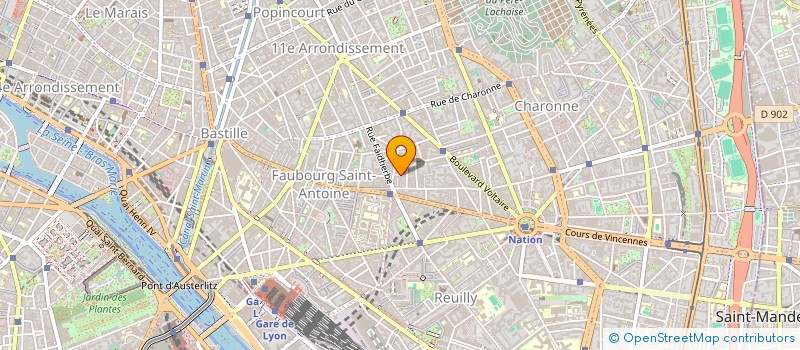 localisation de l'entreprise PICTURAMA à PARIS