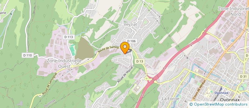 localisation de l'entreprise PICTURANATURA à OYONNAX