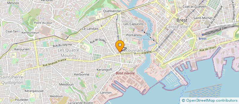 localisation de l'entreprise PICTURE AND MUSICAL STUDIO PRODUCTION à BREST