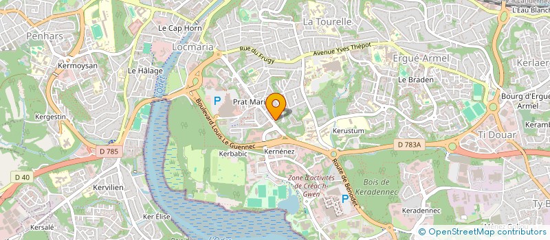 localisation de l'entreprise PICTURE ARCHITECTES à QUIMPER