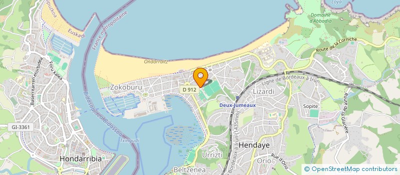 localisation de l'entreprise PICTURE INTERACTIVE  HENDAYE