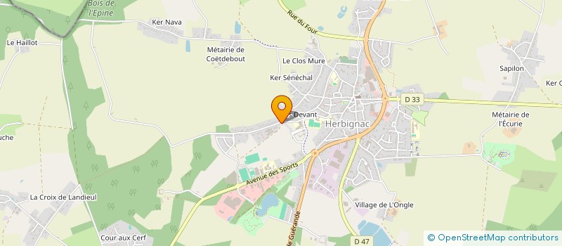 localisation de l'entreprise PICTURE IT à HERBIGNAC