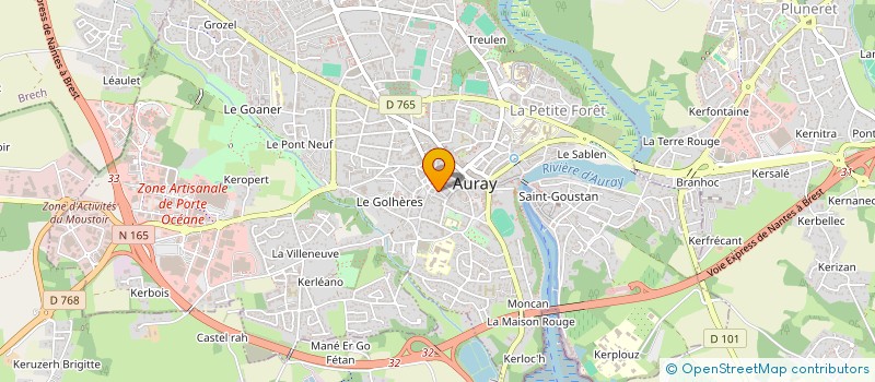 localisation de l'entreprise PICTURE-MOTORSPORT à AURAY