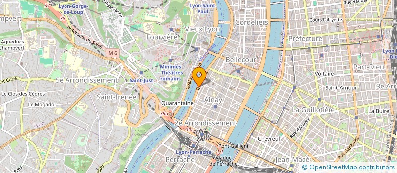 localisation de l'entreprise PICTURE : PRISE IMAGE ET CULTURE AUDIOVISUELLE à LYON