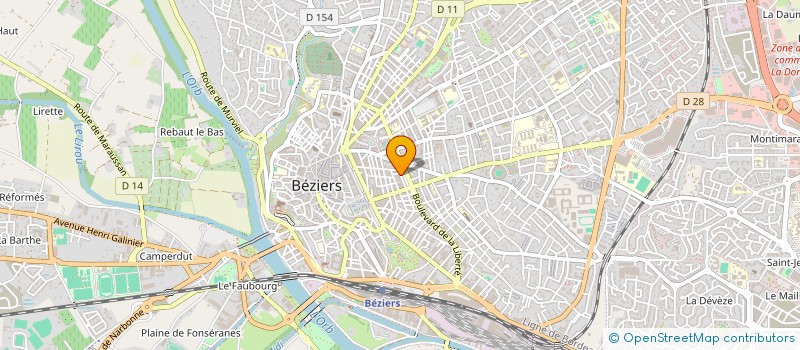 localisation de l'entreprise PICTURE'SHOW LIGHT  BEZIERS