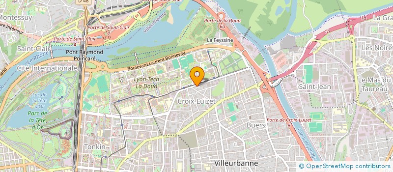 localisation de l'entreprise PICVIZ LABS à VILLEURBANNE