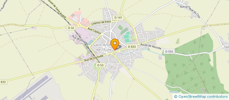 localisation de l'entreprise PID.COM à SAINT-ANDRE-DE-L'EURE