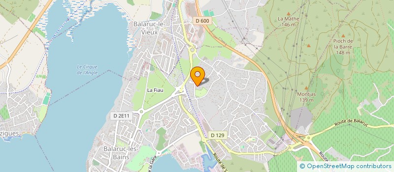 localisation de l'entreprise PID FILS  BALARUC-LES-BAINS