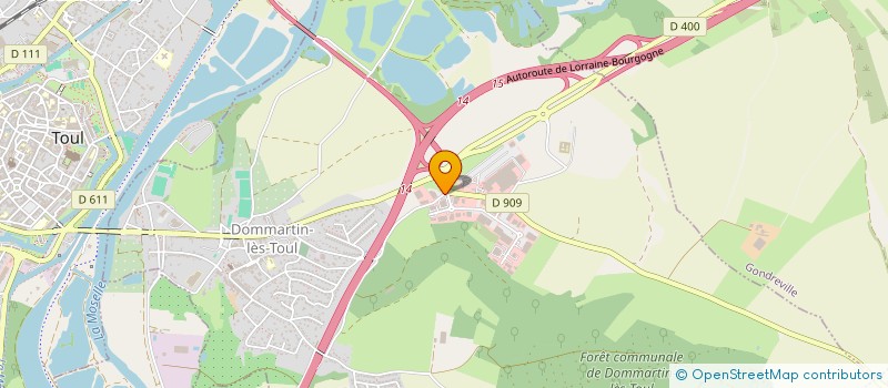 localisation de l'entreprise PID OPTIQUE à DOMMARTIN-LES-TOUL