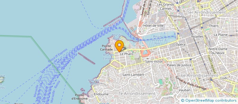 localisation de l'entreprise PIDAVI à MARSEILLE