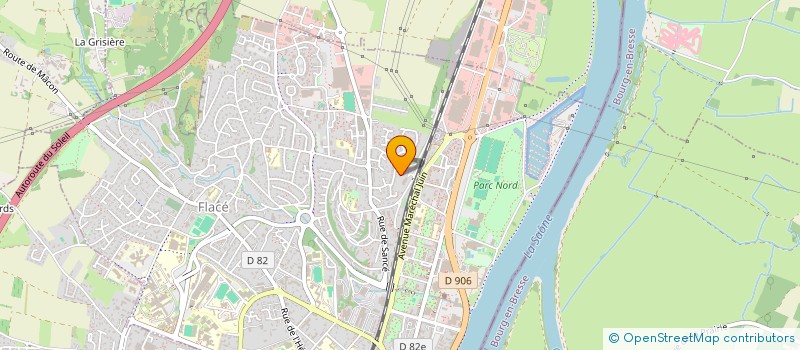 localisation de l'entreprise PIDAVO  MACON