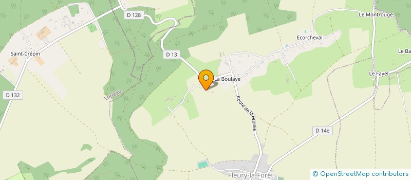 localisation de l'entreprise PIDC à FLEURY-LA-FORET