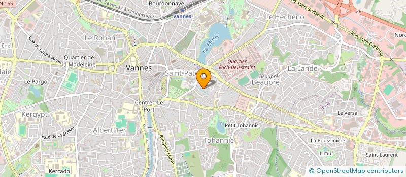 localisation de l'entreprise PIDEGADEN  VANNES