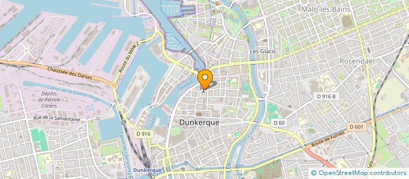 localisation de l'entreprise PIDELATO à DUNKERQUE