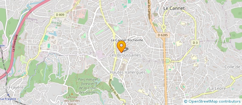 localisation de l'entreprise PIDELEC à CANNES
