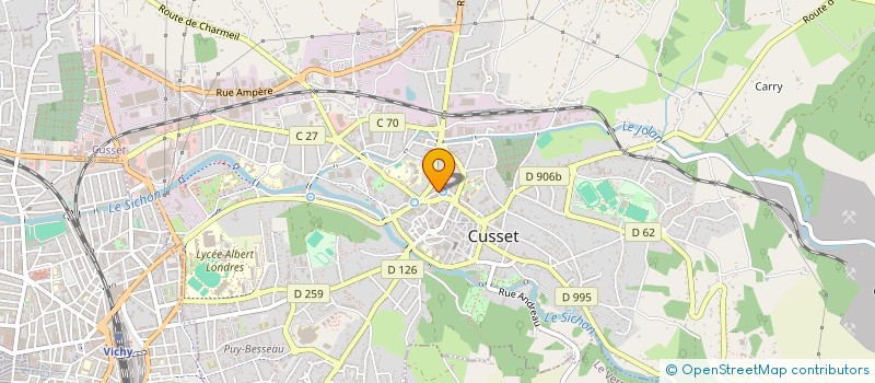 localisation de l'entreprise PIDIMAAN à CUSSET