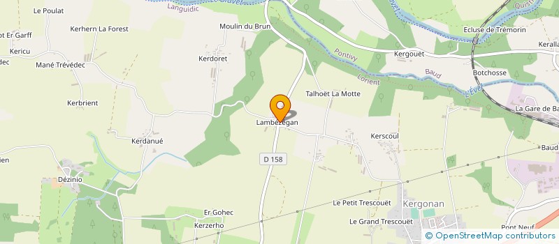 localisation de l'entreprise PIDO  LANGUIDIC