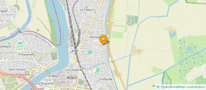 localisation de l'entreprise PIDOLACE à ARLES