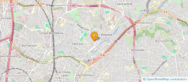localisation de l'entreprise PIDOM à MARSEILLE