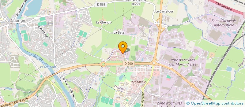 localisation de l'entreprise PIDONI  CHANGE