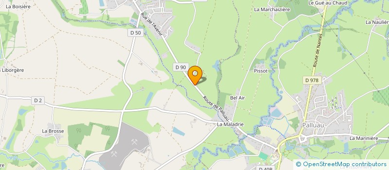 localisation de l'entreprise PIDOU LOISEL HOLDING  AIZENAY