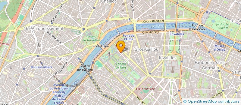 localisation de l'entreprise PIE à PARIS