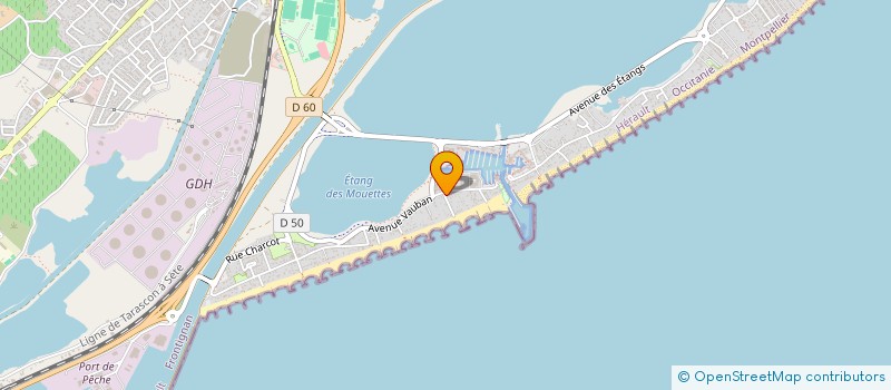 localisation de l'entreprise PIE FACADES à FRONTIGNAN