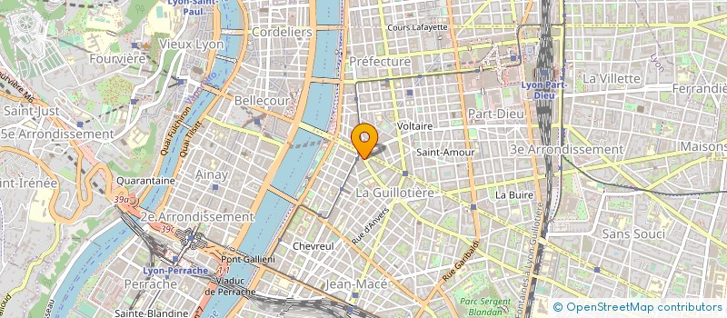 localisation de l'entreprise PIE TECHNOLOGIE à LYON