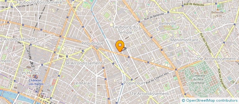 localisation de l'entreprise PIECE AND LOVE à PARIS