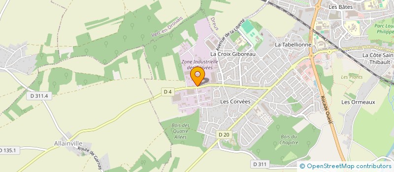 localisation de l'entreprise PIECE AUTO DISTRIBUTION à VERNOUILLET