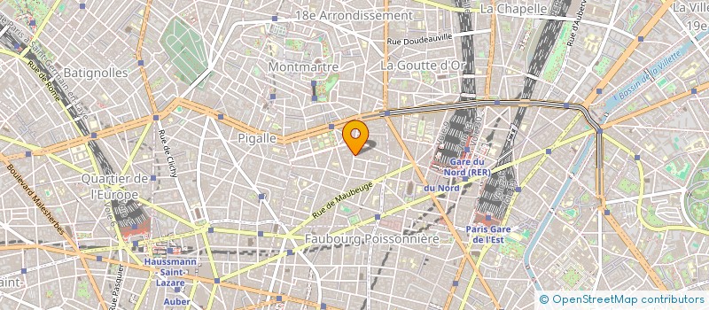 localisation de l'entreprise PIECE D'INTERIEUR  PARIS