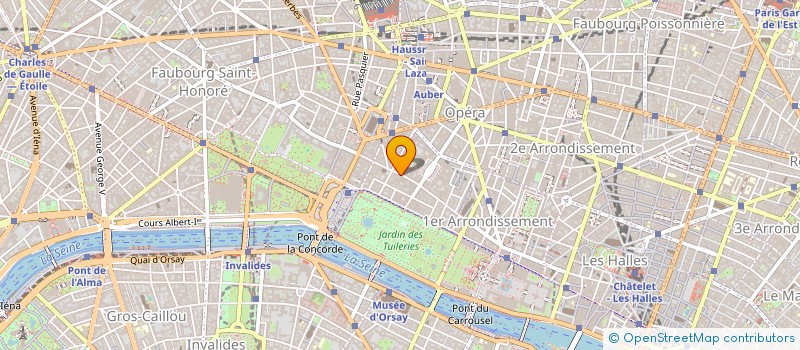 localisation de l'entreprise PIECE DE RESISTANCE  PARIS