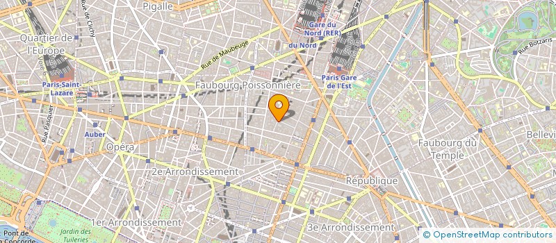 localisation de l'entreprise PIECE OF ME CONSEIL  PARIS