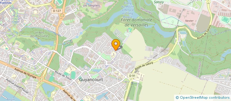 localisation de l'entreprise PIECEMEAL  GUYANCOURT