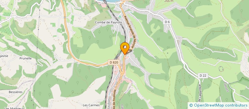 localisation de l'entreprise PIECES AUTO CAHORS  CAHORS